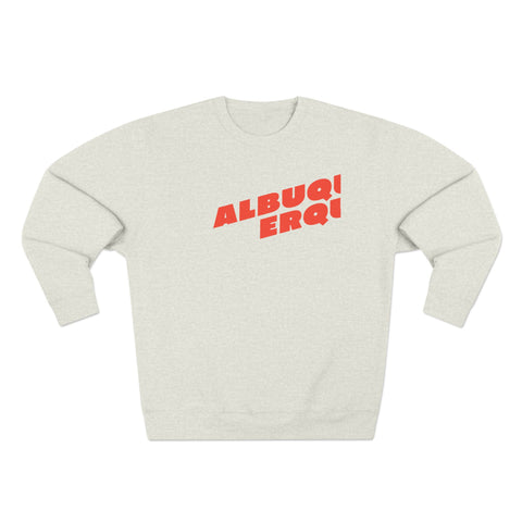 Albuquerque 02 crewneck sweatshirt in Oatmeal Heather
