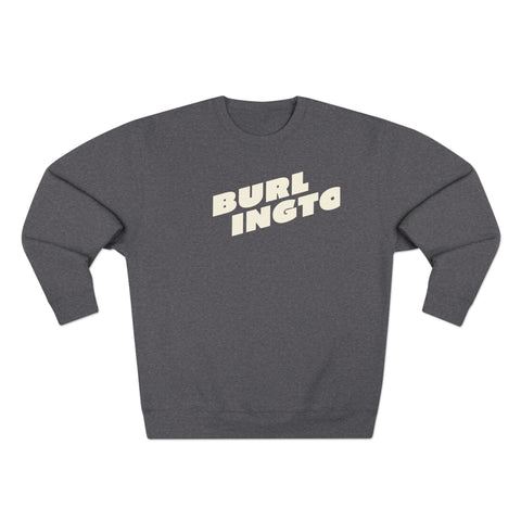 Burlington 02 crewneck sweatshirt in Charcoal Heather