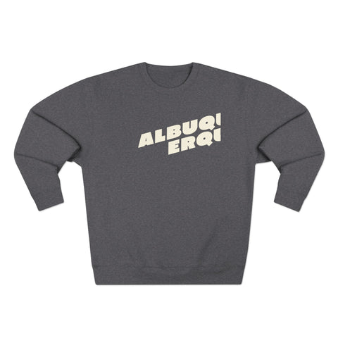 Albuquerque 02 crewneck sweatshirt in Charcoal Heather