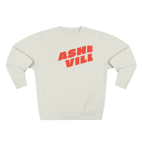 Asheville 02 crewneck sweatshirt in Oatmeal Heather