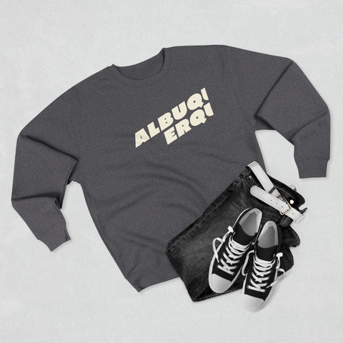 Albuquerque 02 crewneck sweatshirt from Big Little Cities