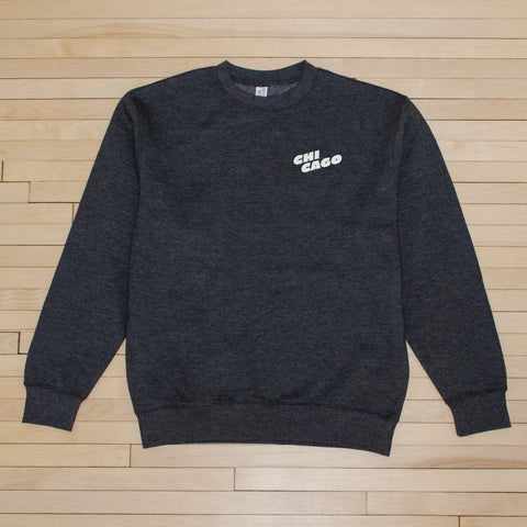 Chicago 02 crewneck sweatshirt in Charcoal Heather