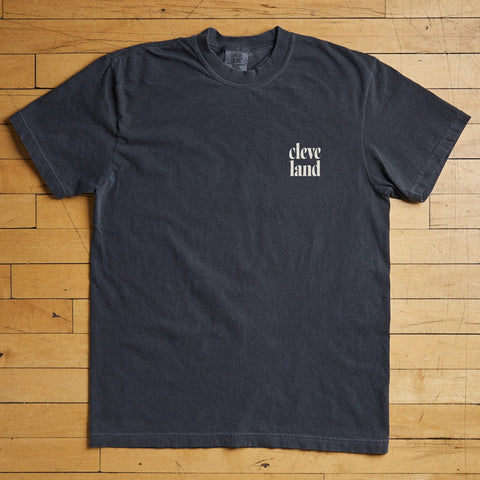 Cleveland 01 unisex city t-shirt in Pepper