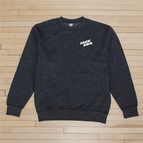 Jackson 02 crewneck sweatshirt in Charcoal Heather
