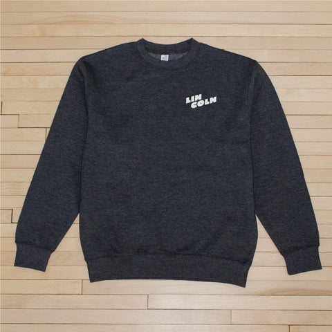 Lincoln 02 crewneck sweatshirt in Charcoal Heather