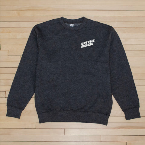 Little Rock 02 crewneck sweatshirt in Charcoal Heather