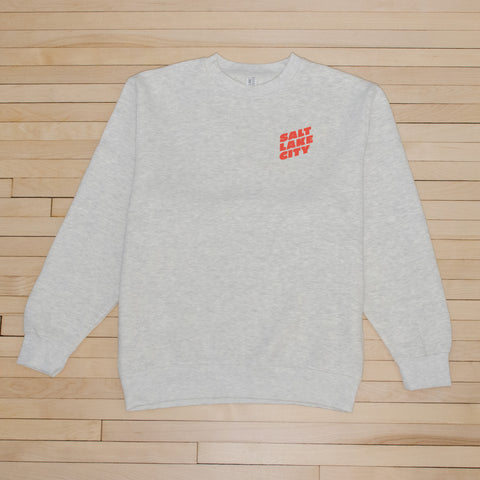 Salt Lake City 02 crewneck sweatshirt in Oatmeal Heather