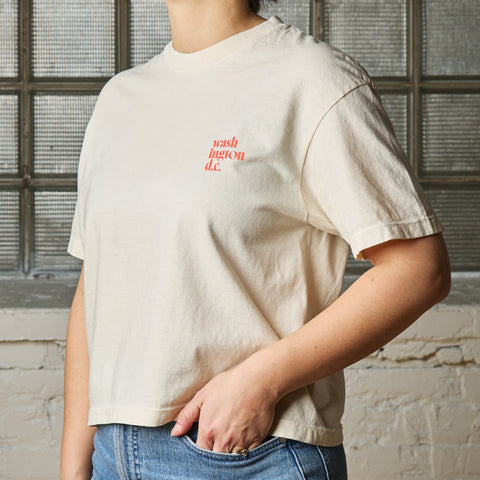 Washington DC Women's Crop T-Shirt