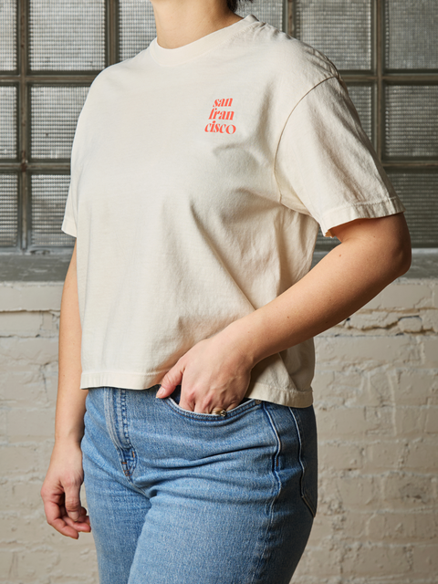 San Francisco 01 | Women's Heavyweight Boxy Tee