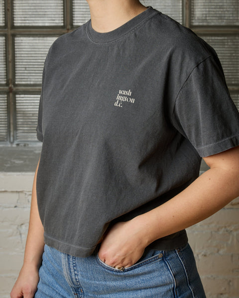 Washington DC Women's Crop T-Shirt