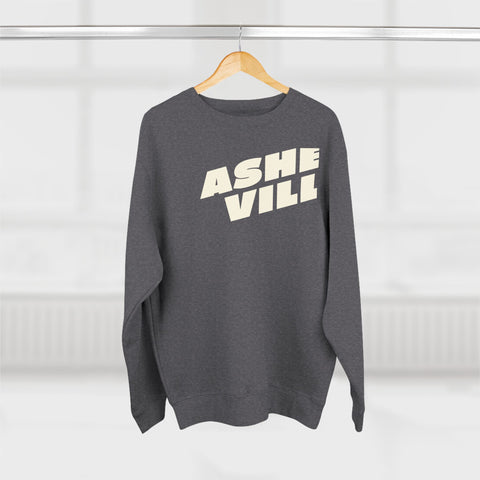 Asheville 02 crewneck sweatshirt from Big Little Cities