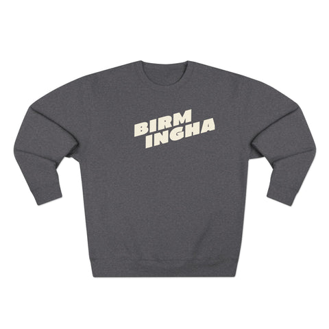 Birmingham 02 crewneck sweatshirt in Charcoal Heather