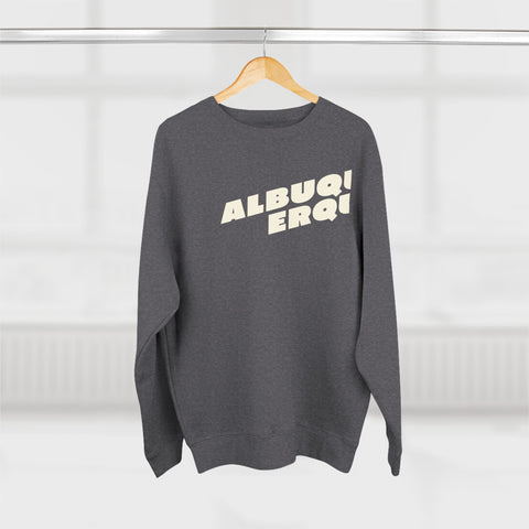 Albuquerque 02 crewneck sweatshirt from Big Little Cities