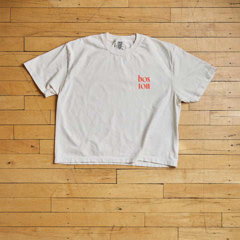Boston 01 | Women's Heavyweight Boxy Tee